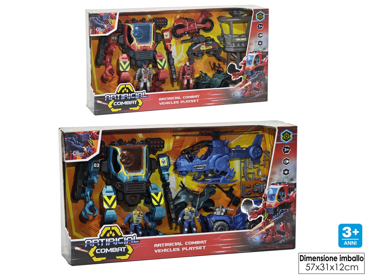 ROBOT TRASFORMABILE ASS 103068