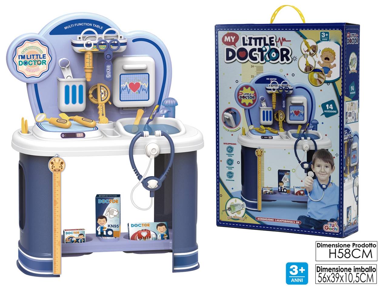 MY LITTLE DOCTOR C/14 ACCESSORI 122573A