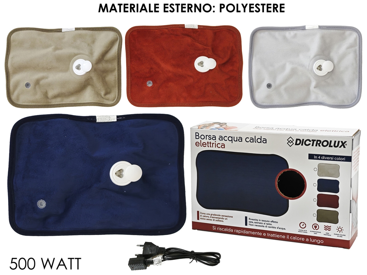 BORSA ACQUA CALDA ELET. 4ASS. 750894