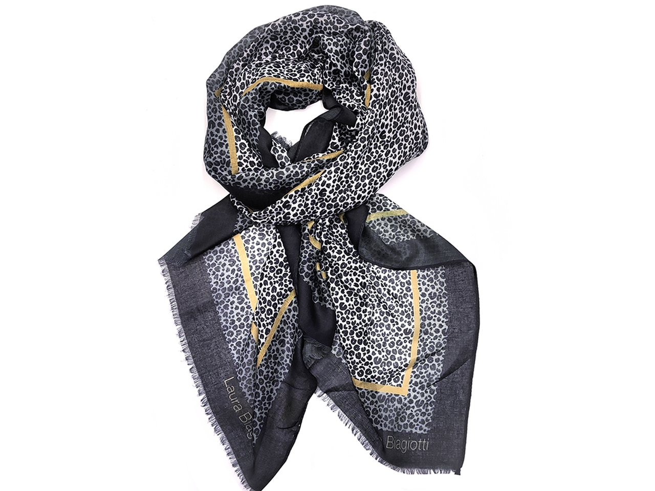 SCIARPA MICROMACCHIE NERO 80X180CM LB25W213-20 SCIARPA MICROMACCHIE NERO 80X180CM LB25W213-20