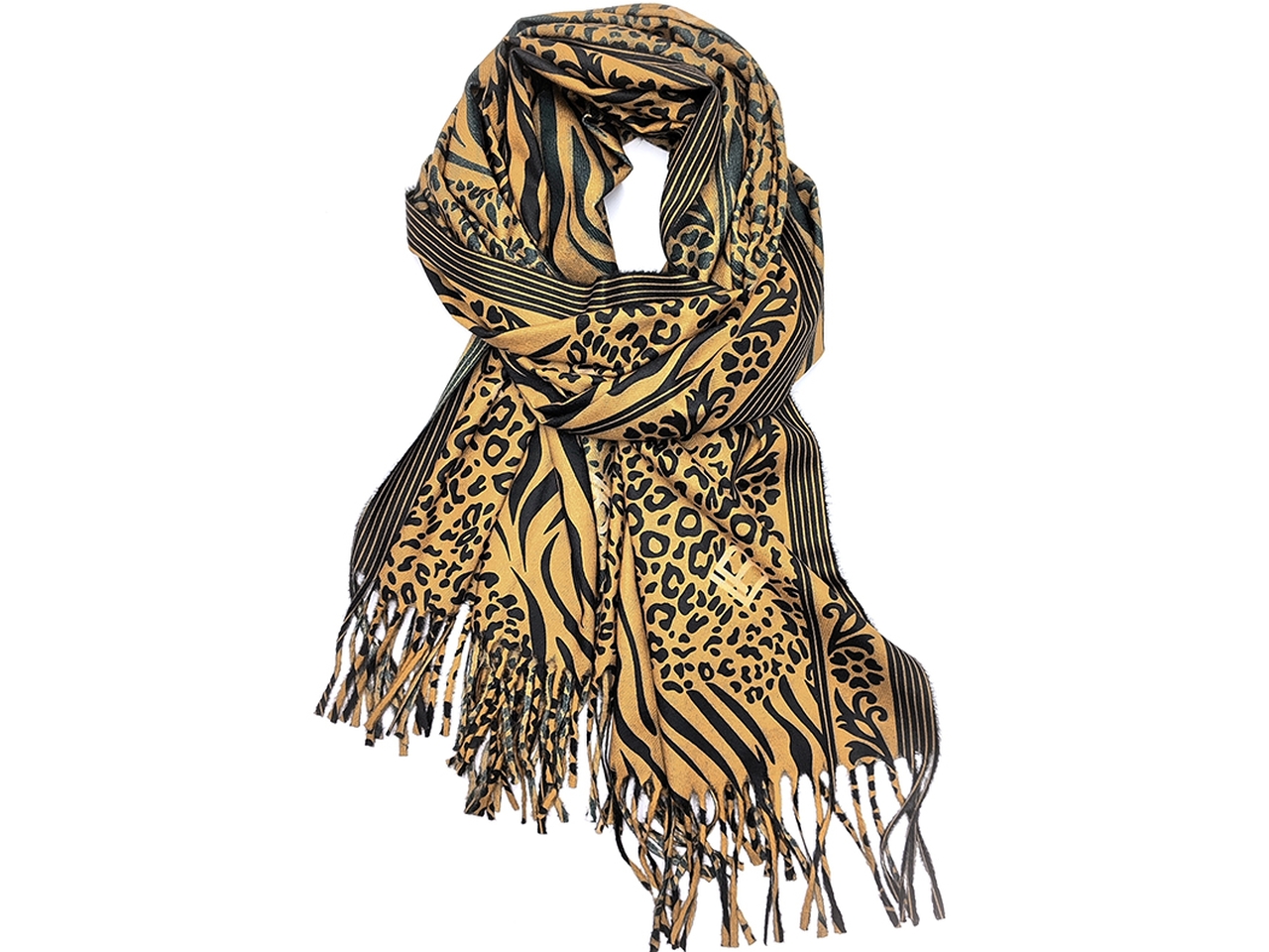 SCIARPA SAVANA CAMMELLO 70X170CM100%PL LB25W218-22