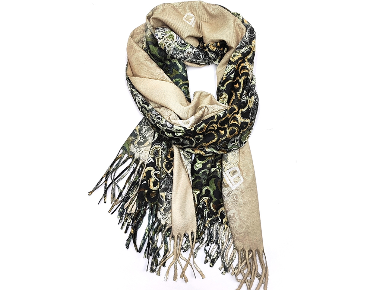 SCIARPA RICCIOLI TAUPE 70X170CM 100%PL 25W220-27 SCIARPA RICCIOLI TAUPE 70X170CM 100%PL 25W220-27