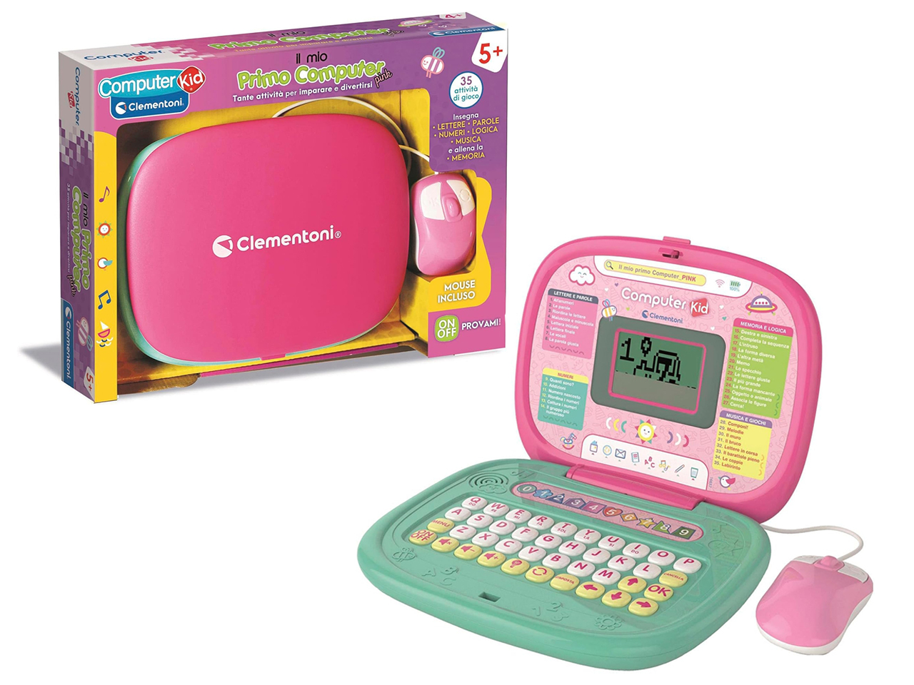 IL MIO PRIMO COMPUTER CON MOUSE ROSA16657.2