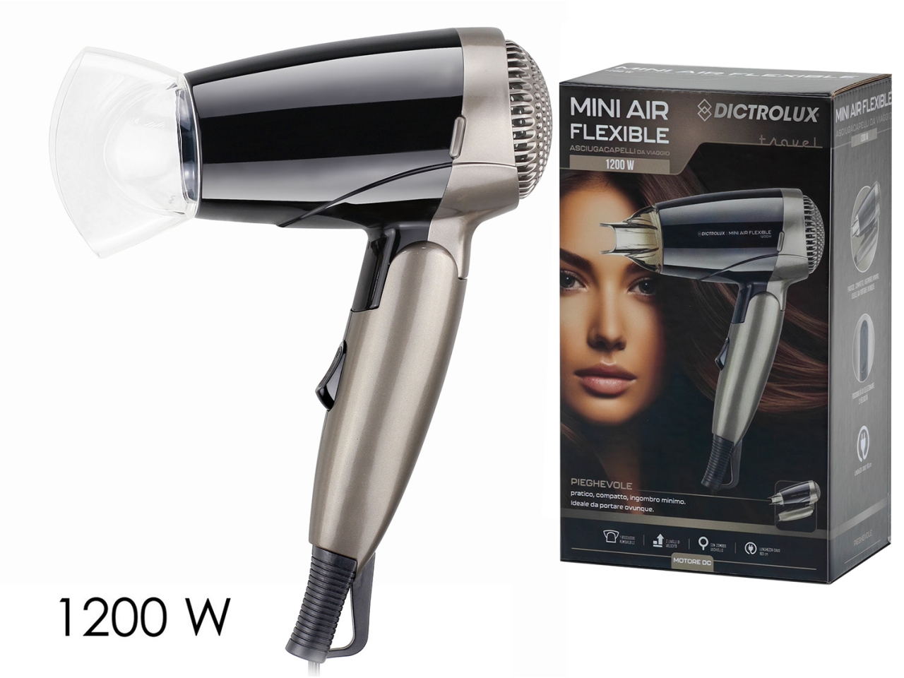 PHONE MINI AIR FLEX DA VIAGGIO1200W 583604