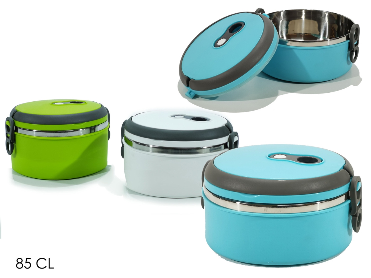 LUNCH BOX ROTONDO 85CL 1SCOMP.ASS 602400 LUNCH BOX ROTONDO 85CL 1SCOMP.ASS 602400