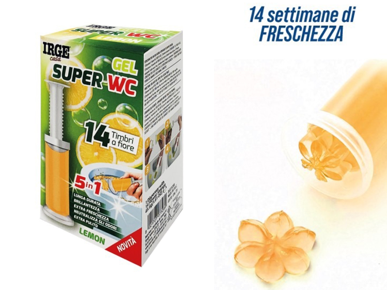 DEO WC GEL 14 STAMPI LEMON DEO7328A DEO WC GEL 14 STAMPI LEMON DEO7328A
