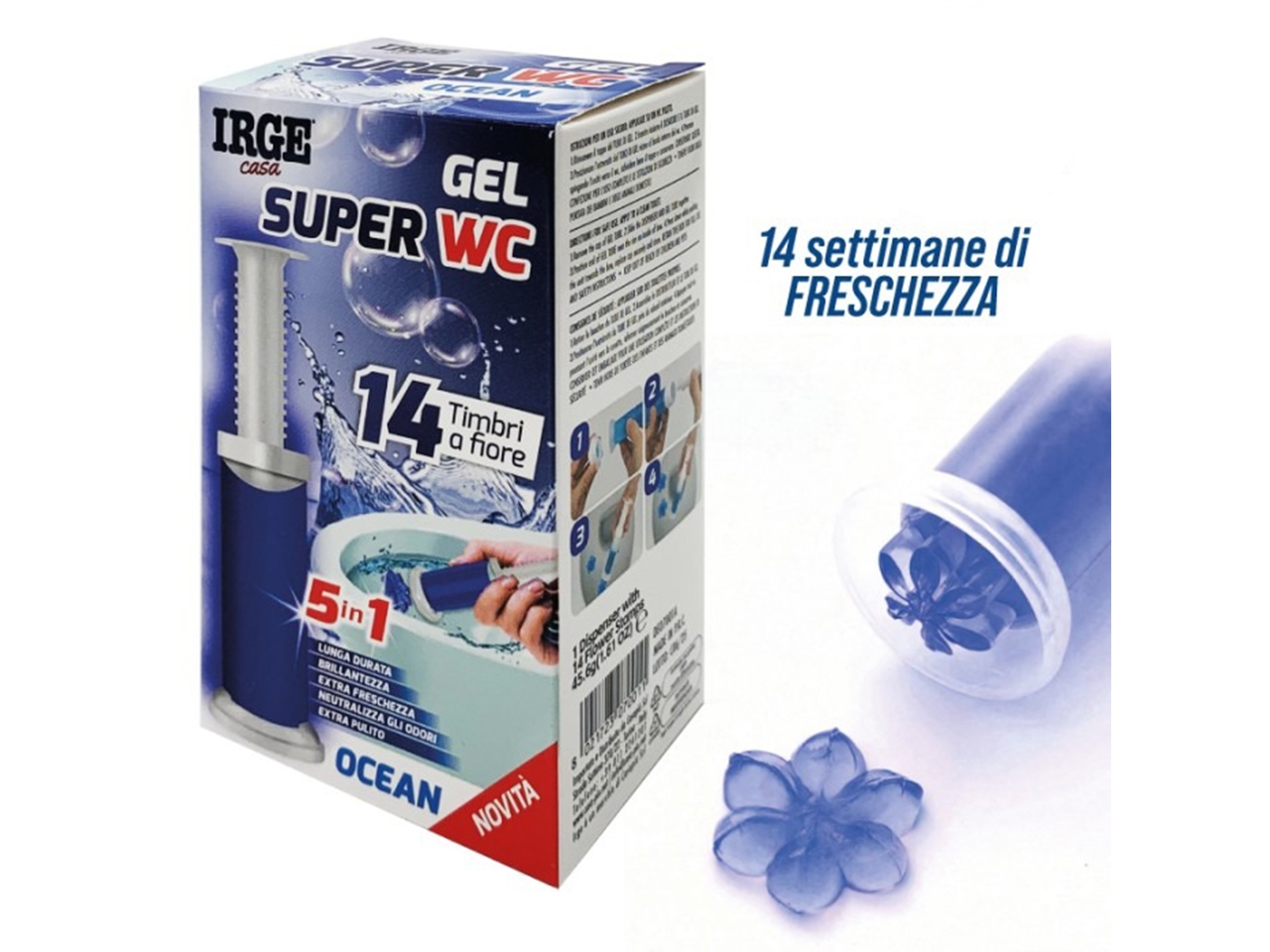 DEO WC GEL 14 STAMPI OCEAN DEO7001A DEO WC GEL 14 STAMPI OCEAN DEO7001A