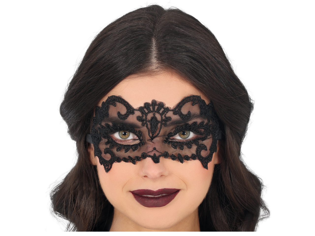 MASCHERINA IN PIZZO NERA 12082