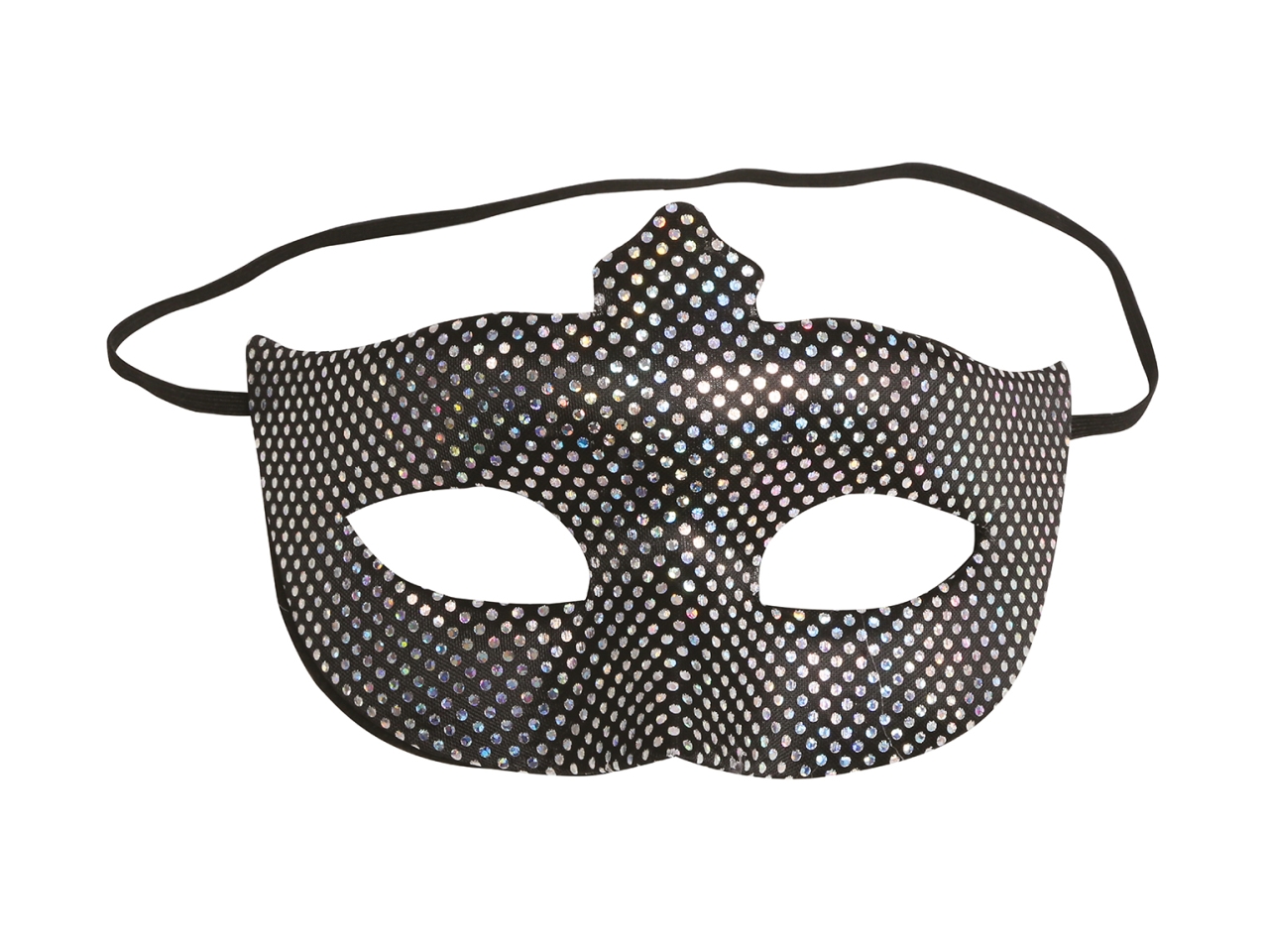 MASCHERINA NERA/ARGENTO 12937