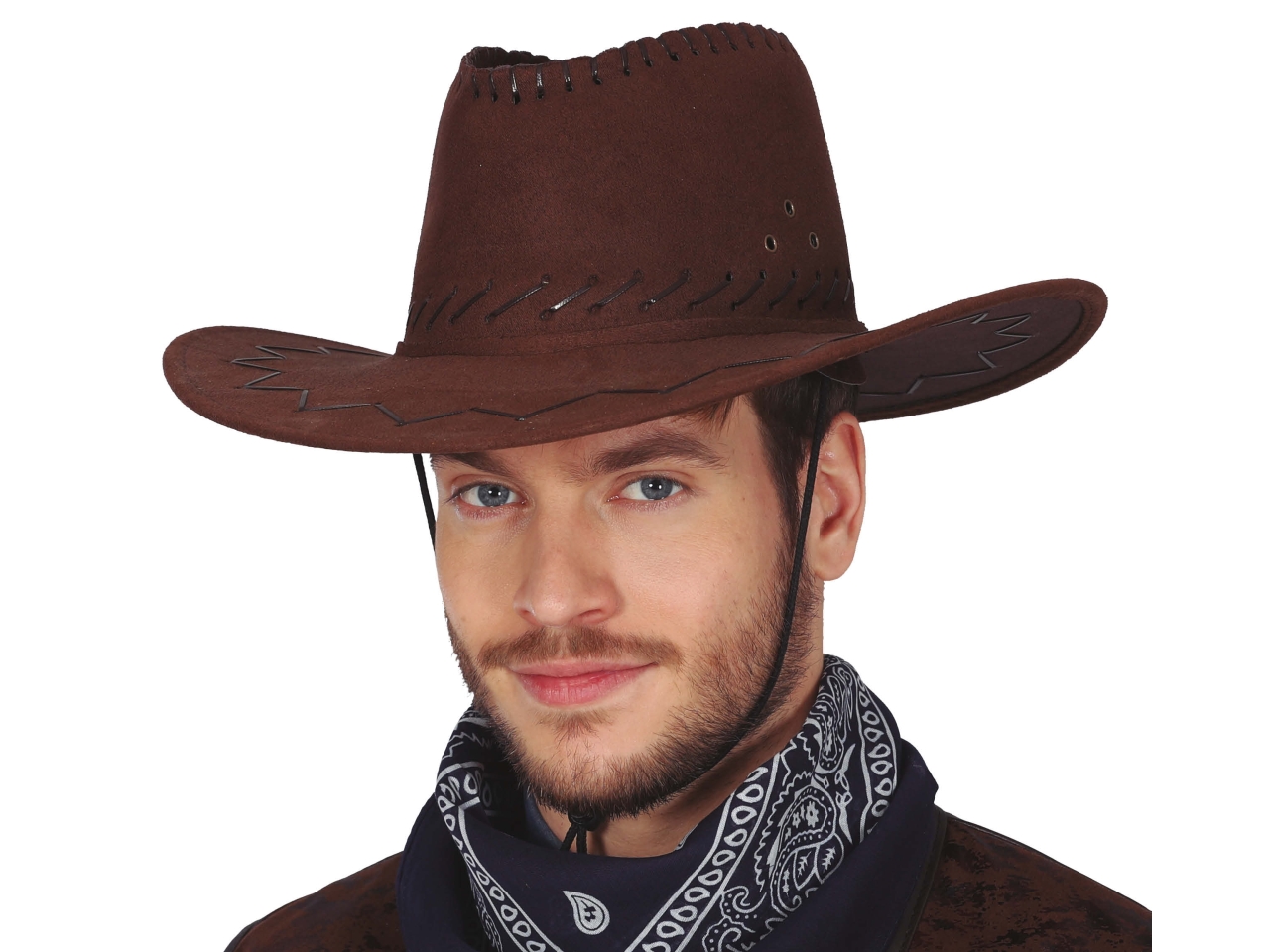 CAPPELLO COWBOY MARRONE SCURO 13069 CAPPELLO COWBOY MARRONE SCURO 13069