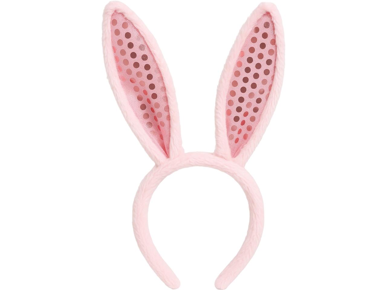 CERCHIETTO ORECCHIE CONIGLIETTA ROSA 23101