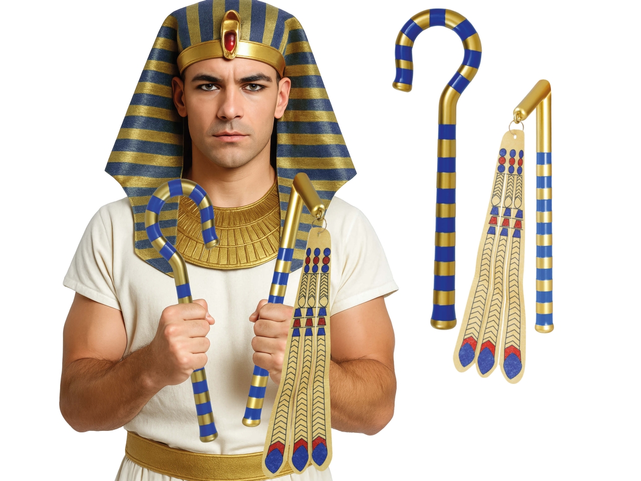 SCETTRO FARAONE 2PZ 35CM 27283