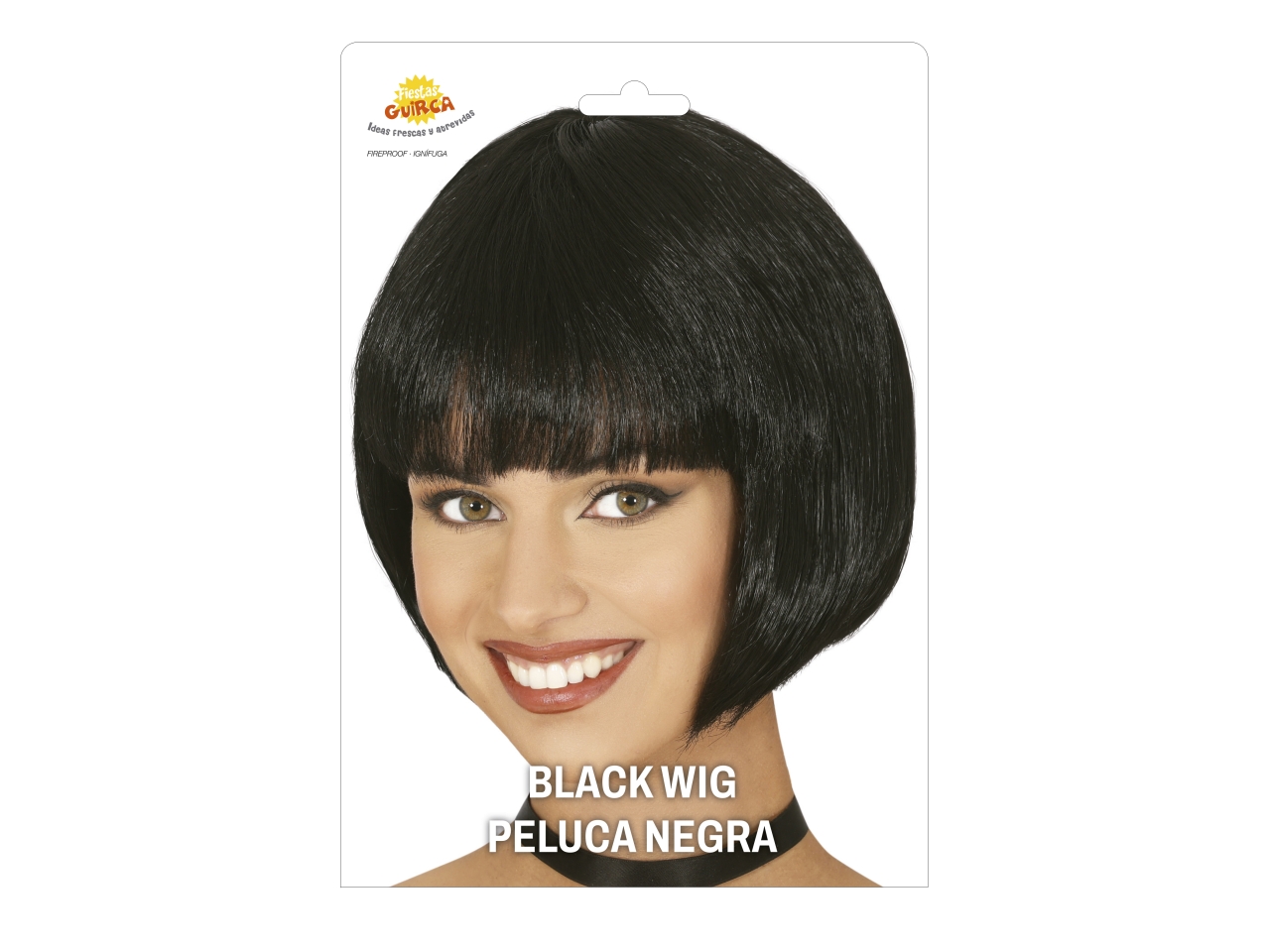 PARRUCCA CASCHETTO MEDIO NERO 4449