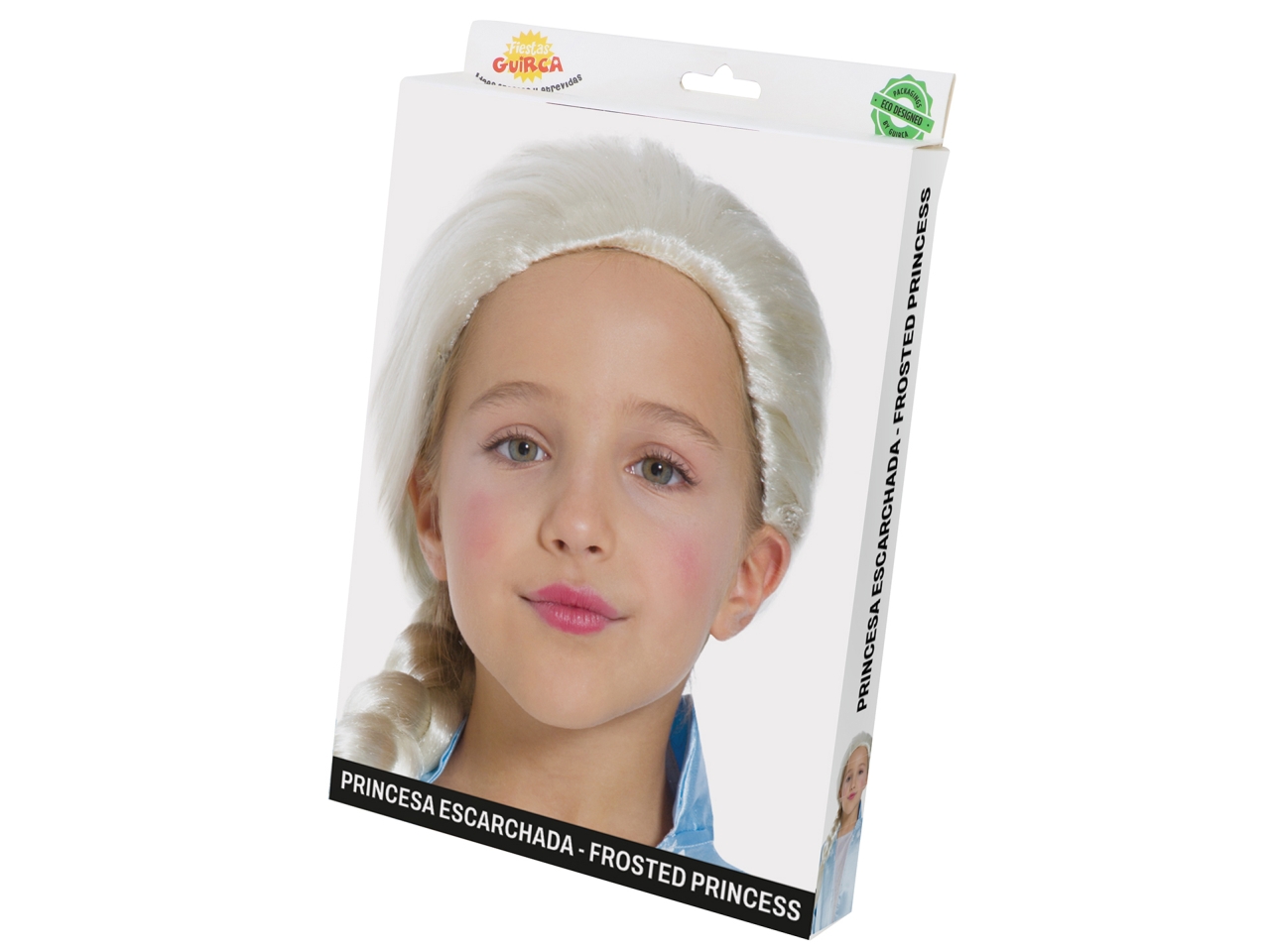 PARRUCCA BIMBA PRCIPESSA CON TRECCIA 4576 PARRUCCA BIMBA PRCIPESSA CON TRECCIA 4576