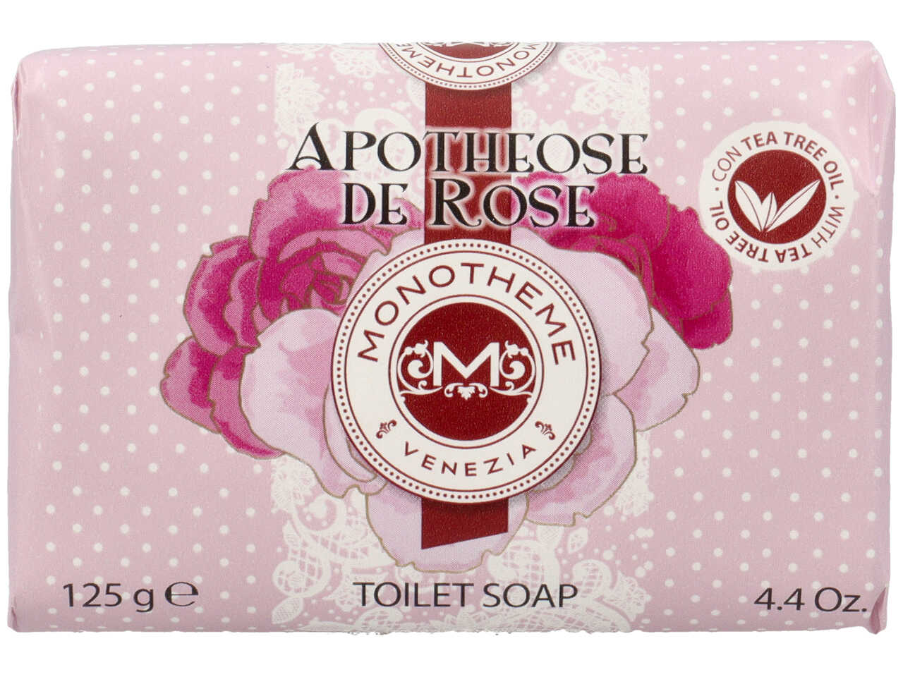 MONOTHEME SAPONETTA 125GR APOTHEOSE ROSE RT13386 $