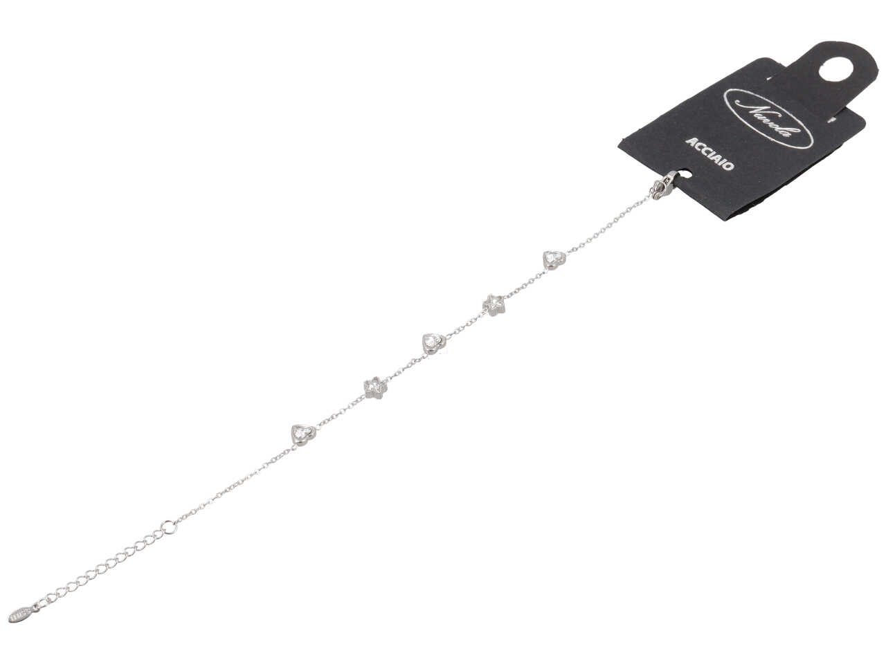 BRACCIALE C/CUORICINI E STELLE ORO BRACCIALE C/CUORICINI E STELLE ORO