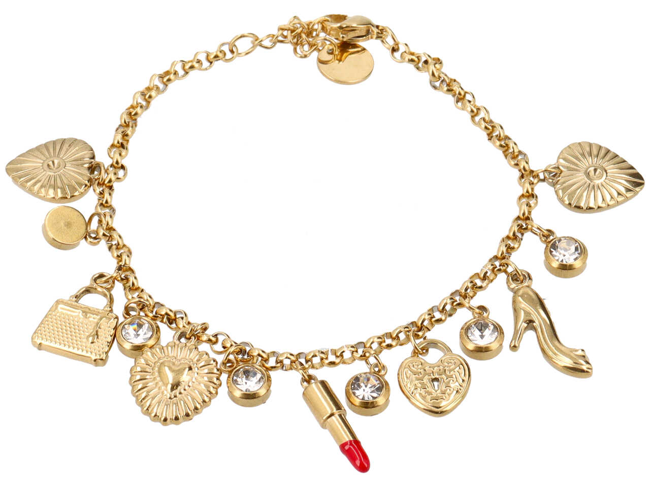 BRACCIALE CHARME LOVE SHOPPING ORO BRACCIALE CHARME LOVE SHOPPING ORO