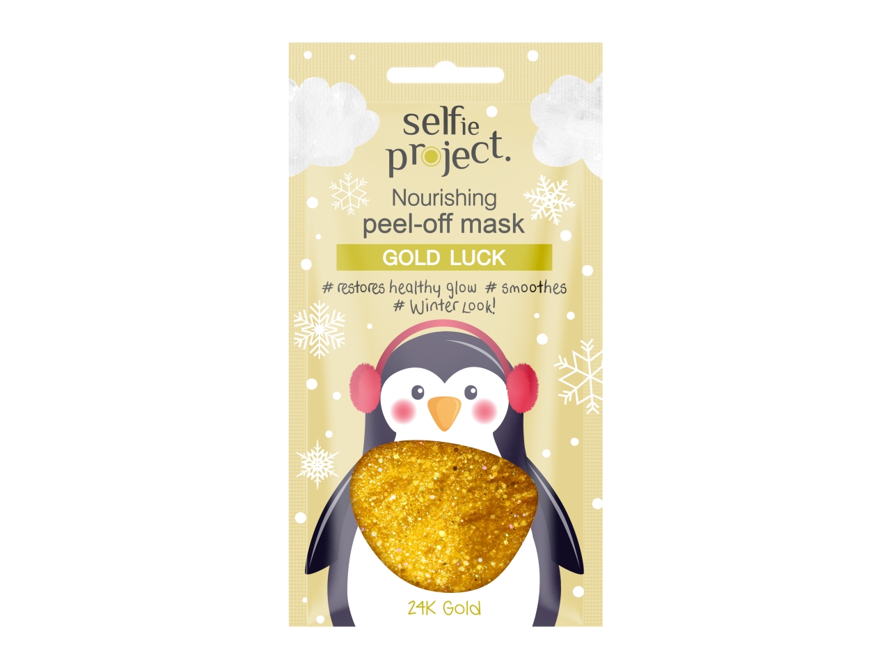 SELFIE PROJECT MASCHERA PEEL OFF GOLD LUCK 9374 SELFIE PROJECT MASCHERA PEEL OFF GOLD LUCK 9374
