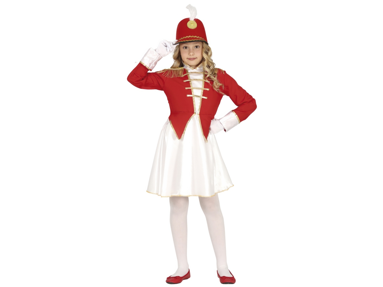 COSTUME MAJORETTE GIRL 5-6 ANNI 77833