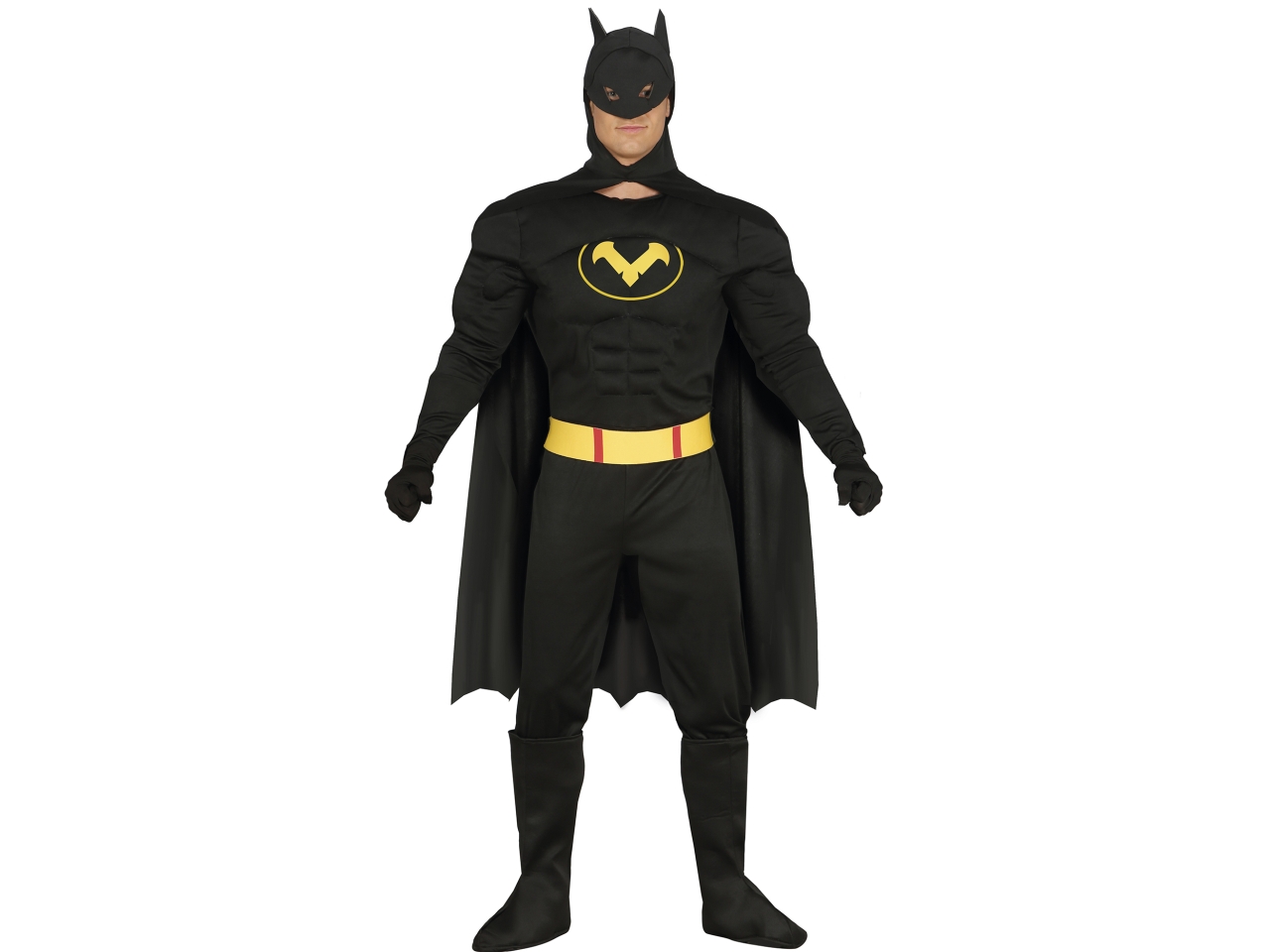 COSTUME ADULTO EROE NERO TG.L 80767