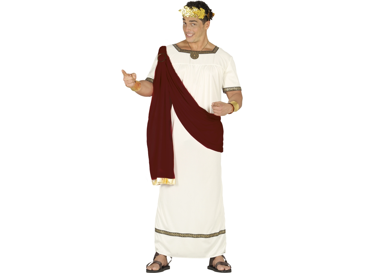 COSTUME ADULTO OTTAVIANO AUGUSTO TG.L 52-54 80894