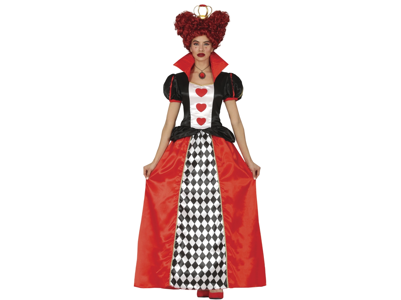 COSTUME ADULTO REGINA DI CUORI TG.XL 44-46 86546