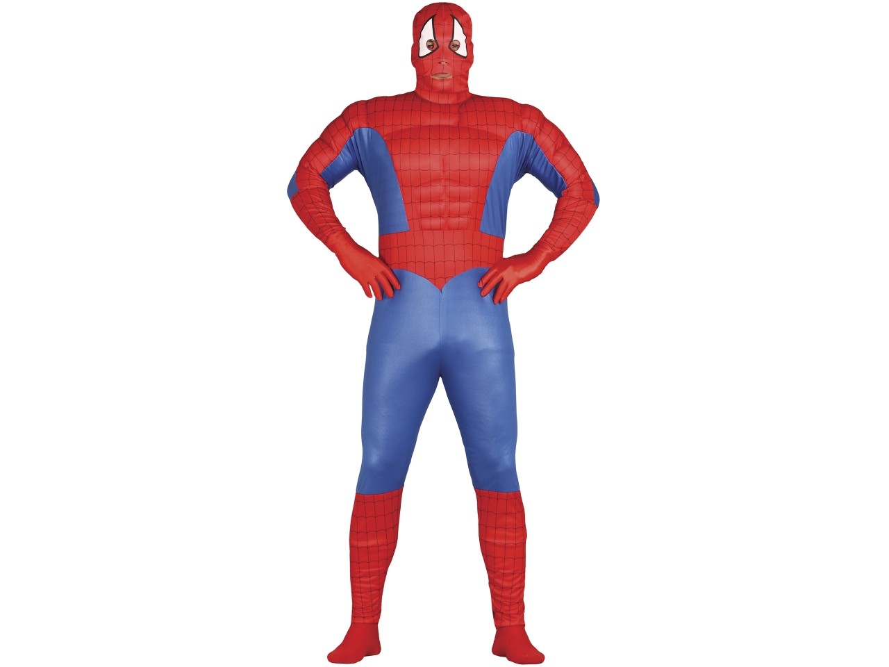 COSTUME ADULTO SUPEREROE MUSCOLOSO TG.XL 86720