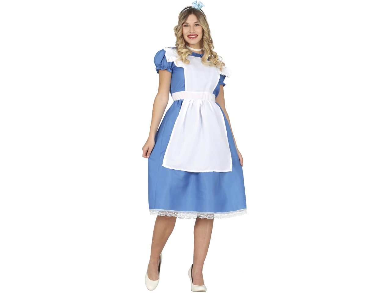 COSTUME ADULTO RAGAZZA BLU TG.S 36-38 88692