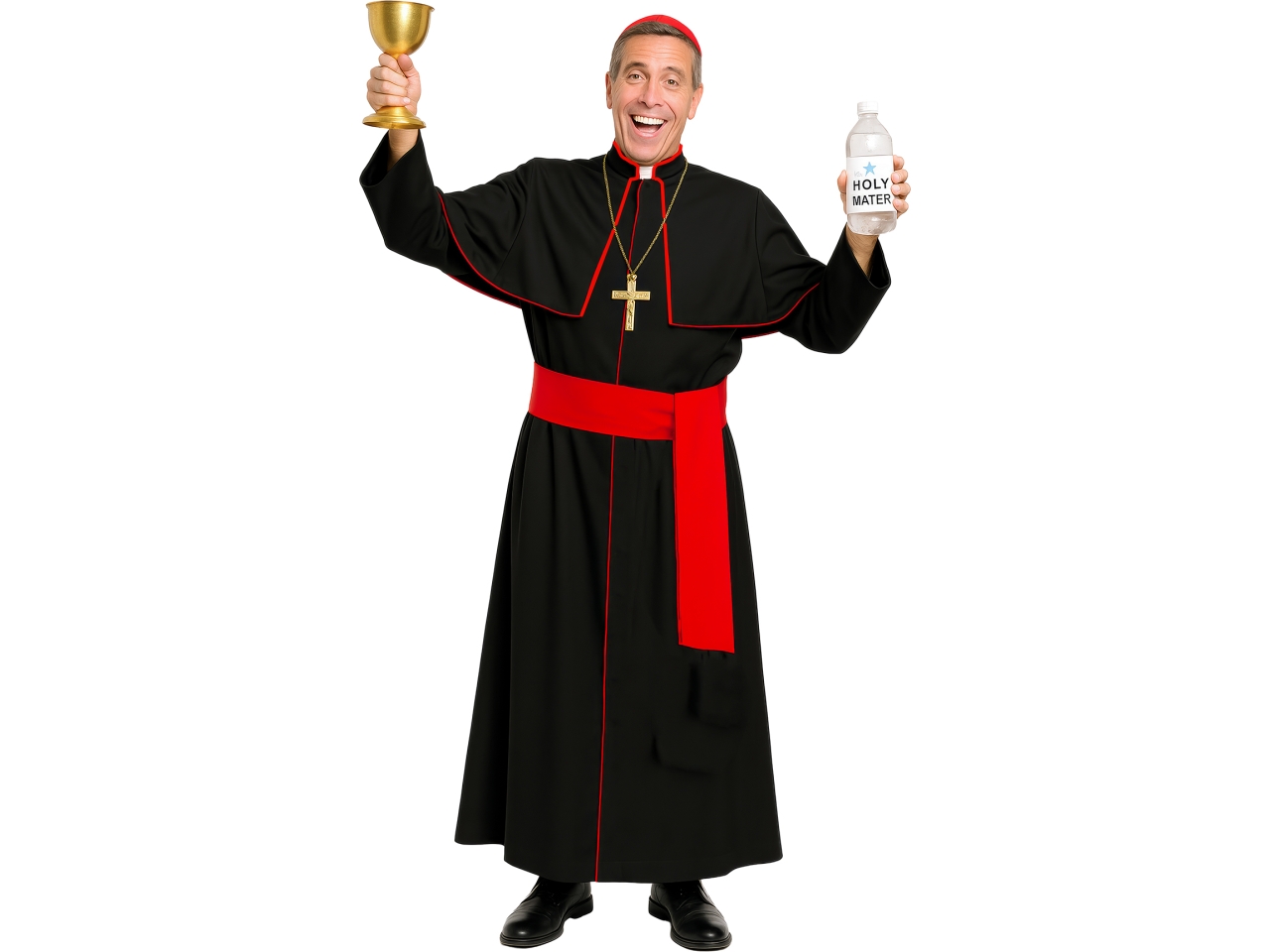 COSTUME ADULTO MONSIGNORE TG.L 52-54 89089