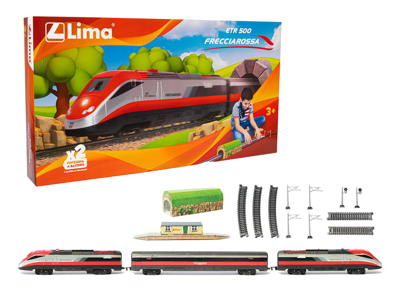 PISTA TRENO LIMA FRECCIAROSSA ETR500 B/O HL1403A
