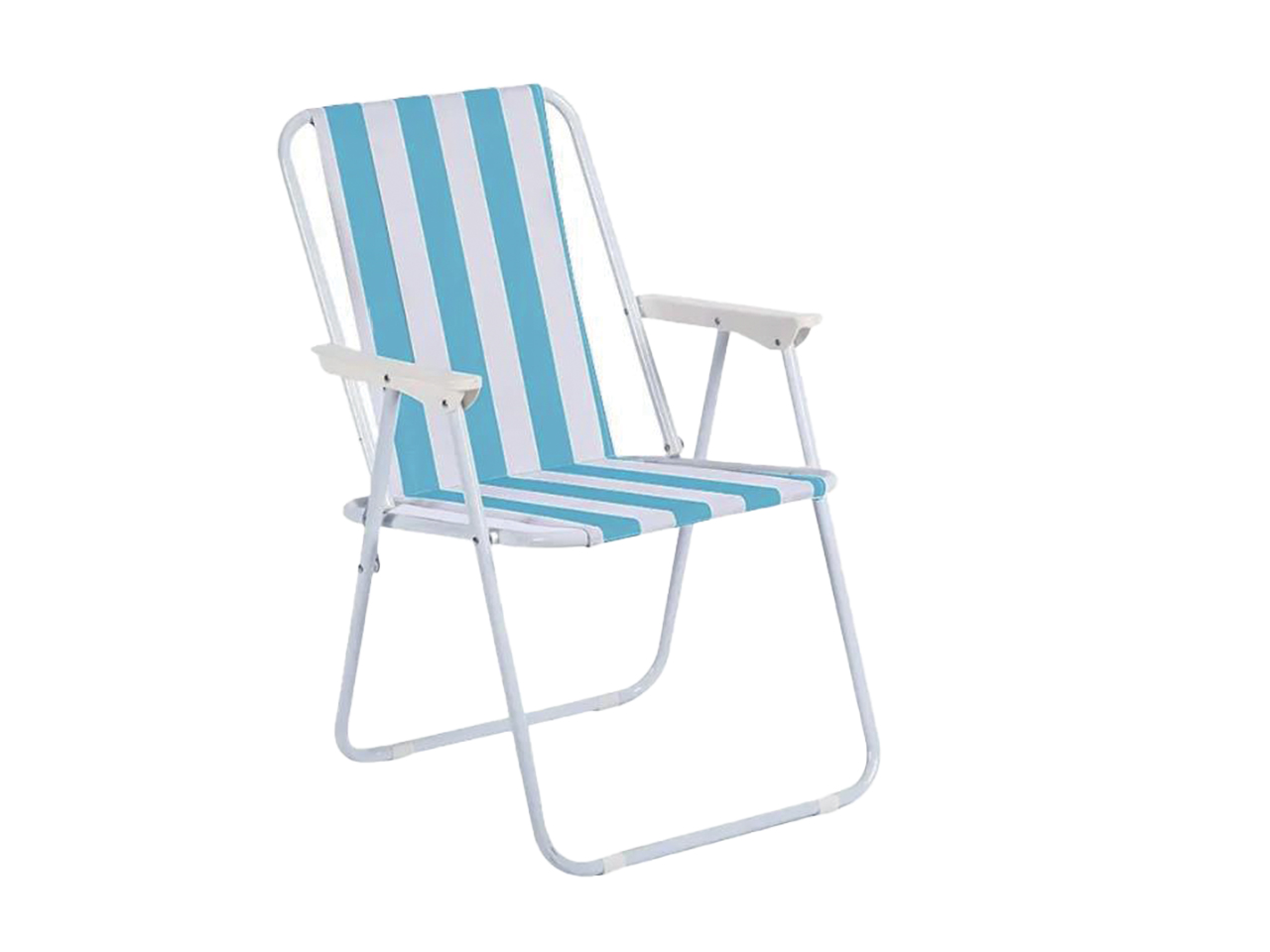 SPIAGGINA POLYFERRO57X53X75 RIGATA BIAN/CEL FU-053