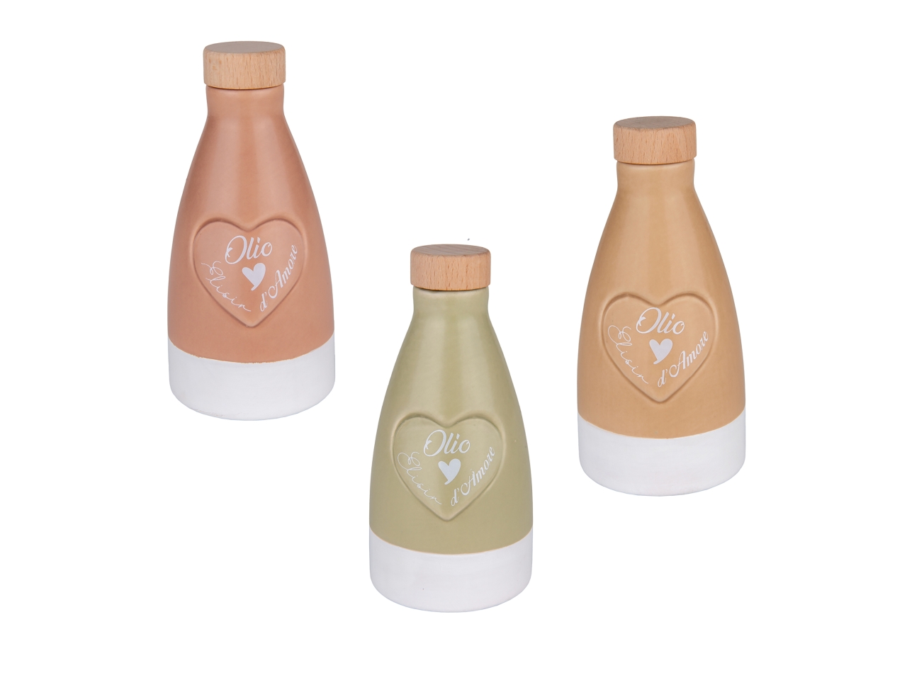 ELISIR OLIERA PORCELLANA 13,5CM 3ASS. 02A406 ELISIR OLIERA PORCELLANA 13,5CM 3ASS. 02A406