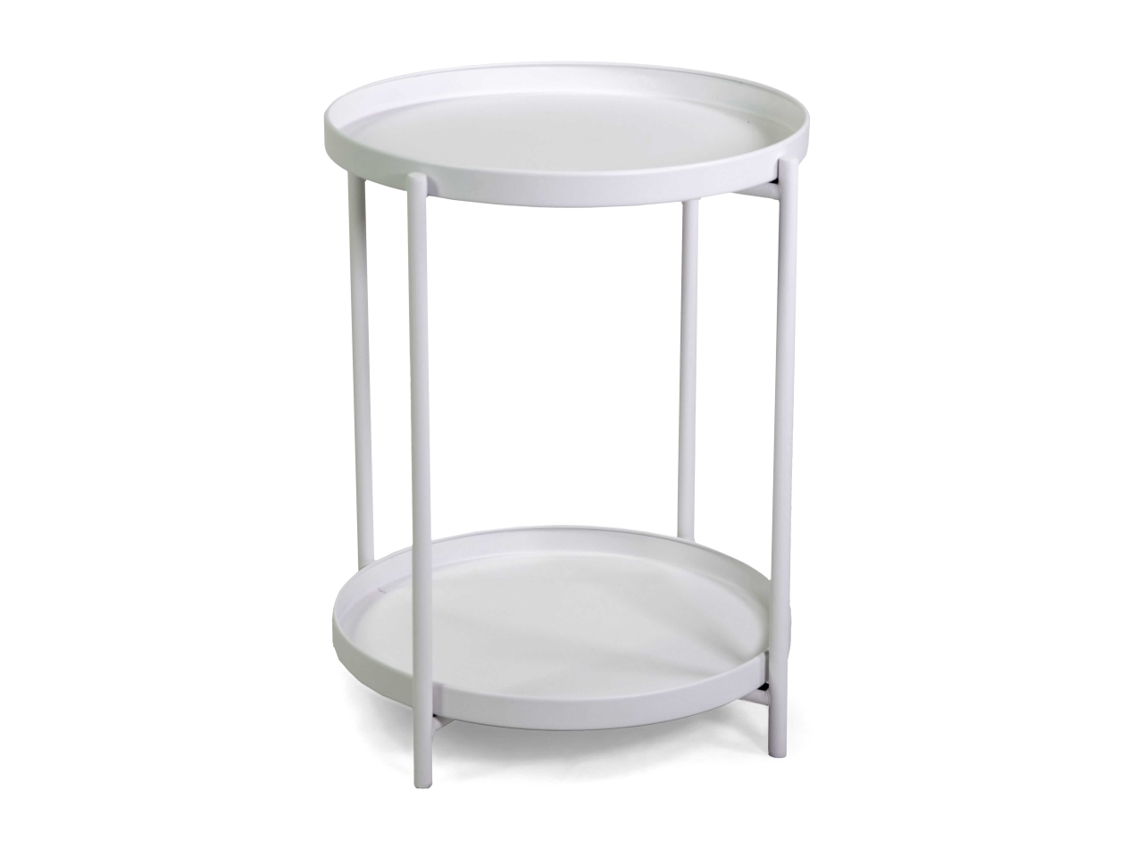 HIRO TAVOLINO METALLO 40XH.50CM BIANCO 6468120000 HIRO TAVOLINO METALLO 40XH.50CM BIANCO 6468120000