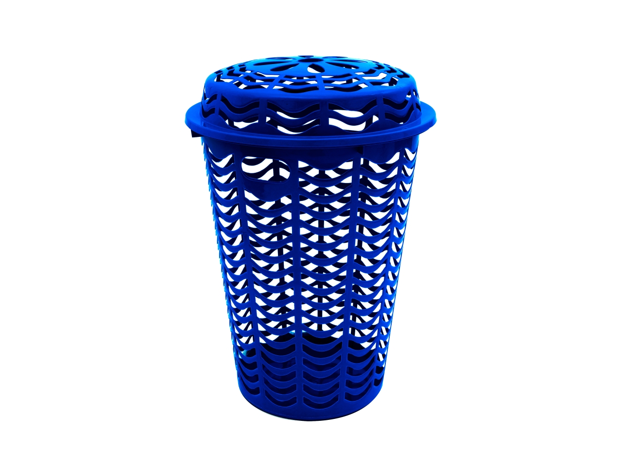 CESTONE MILLEUSI COPERCHIO 46XH.67CM BLU 9464