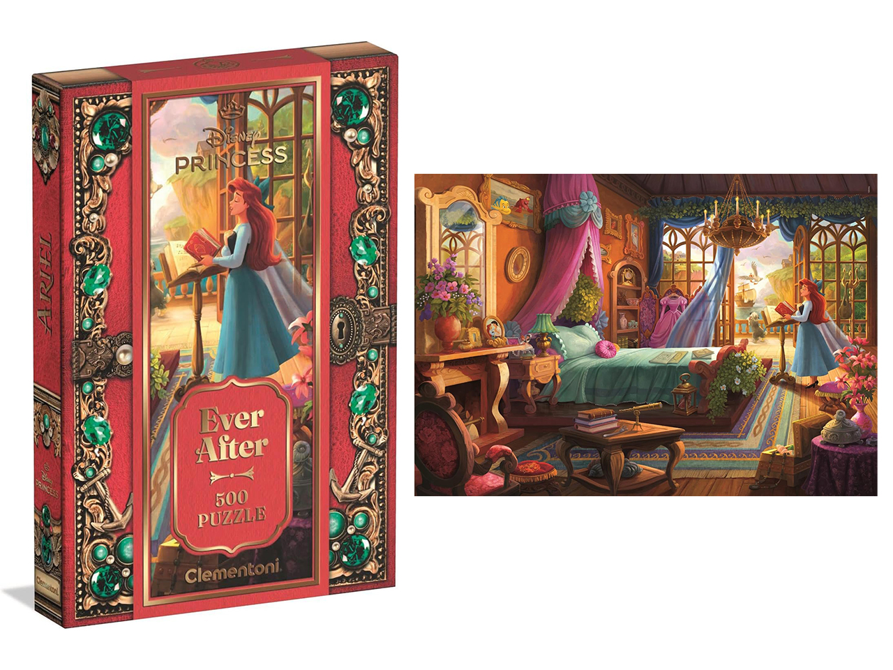 PUZZLE 500 PRINCESS EVER AFTER ARIEL 35156.5
