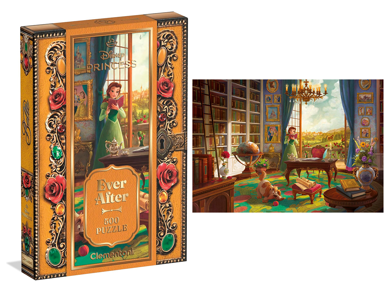 PUZZLE 500 PRINCESS EVER AFTER BELLE 35157.2