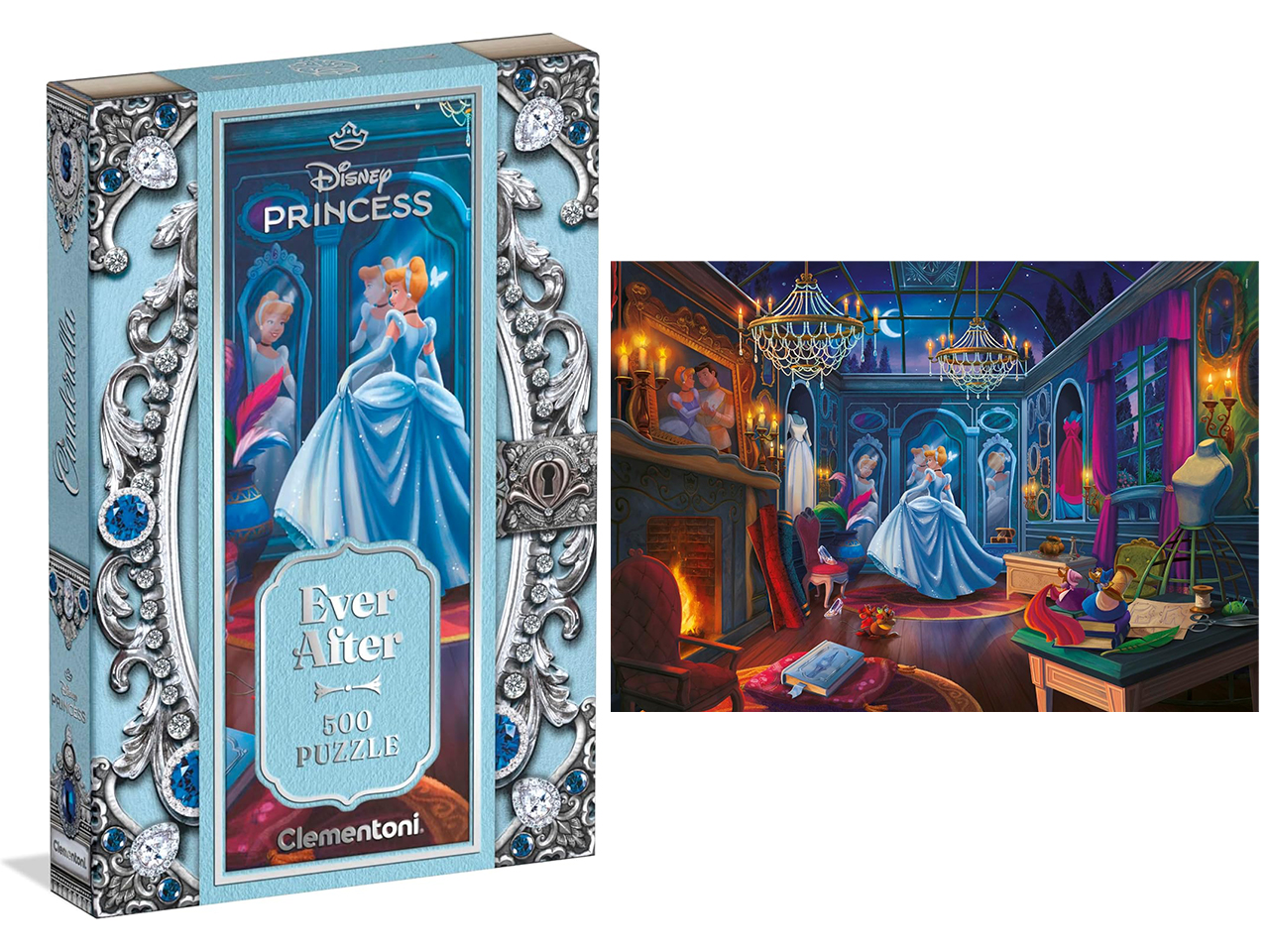 PUZZLE 500 PRINCESS EVER AFTER CINDERELLA 35158.9