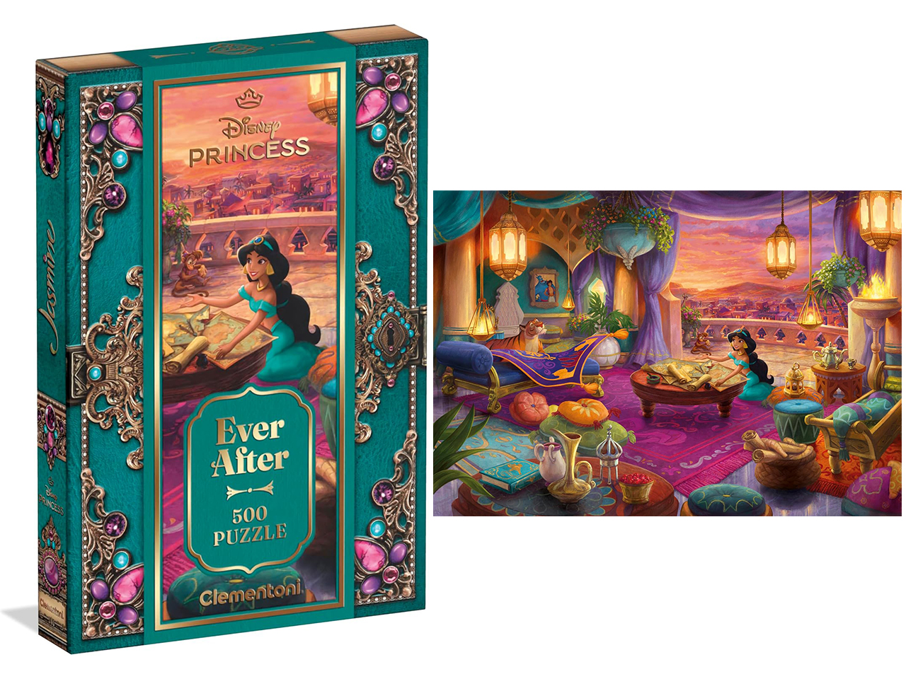PUZZLE 500 PRINCESS EVER AFTER JASMINE 35159.6
