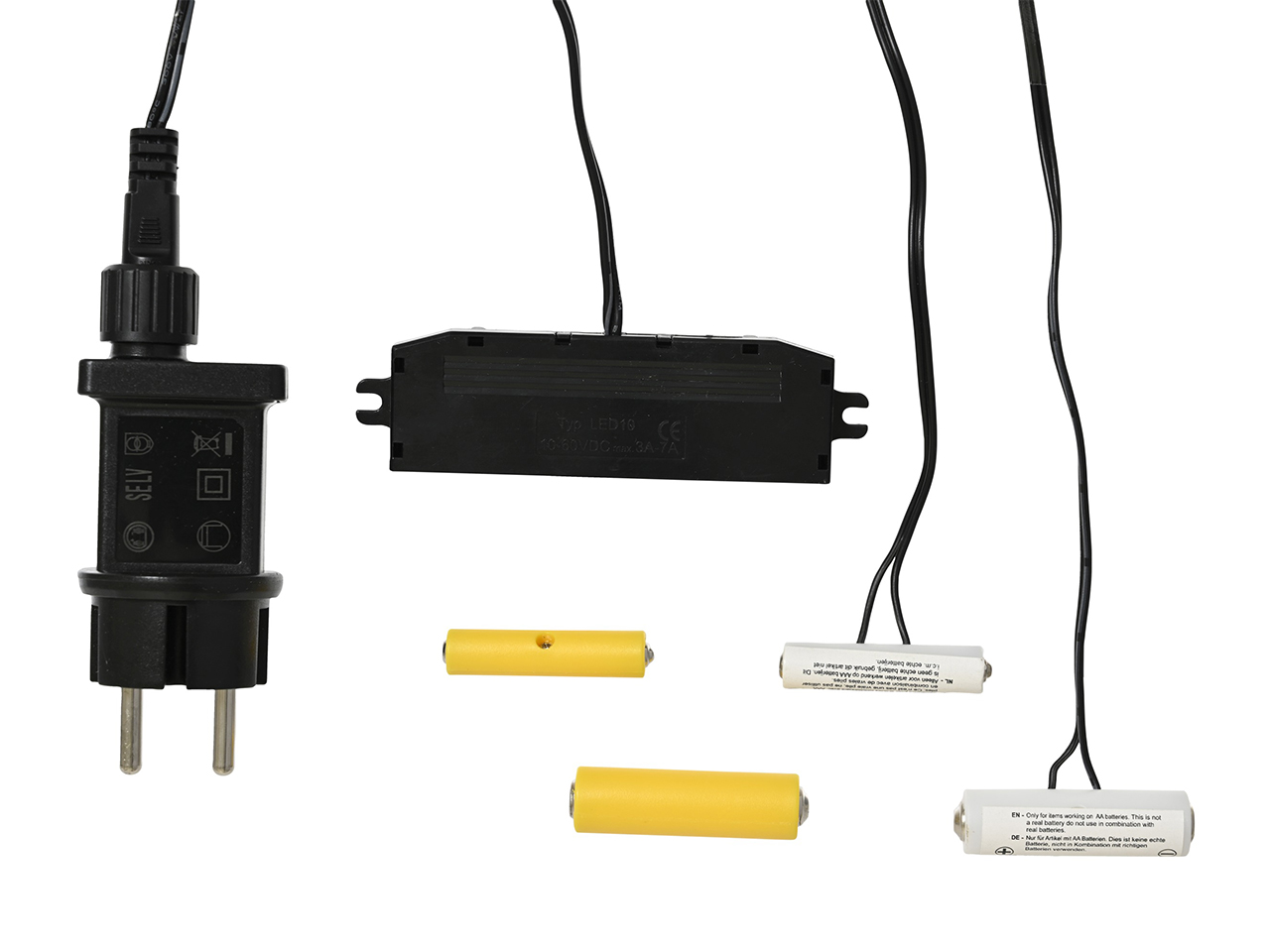 ELIMINATORE DI BATTERIE 10 ATTACCHI 2AA/3AA 788511