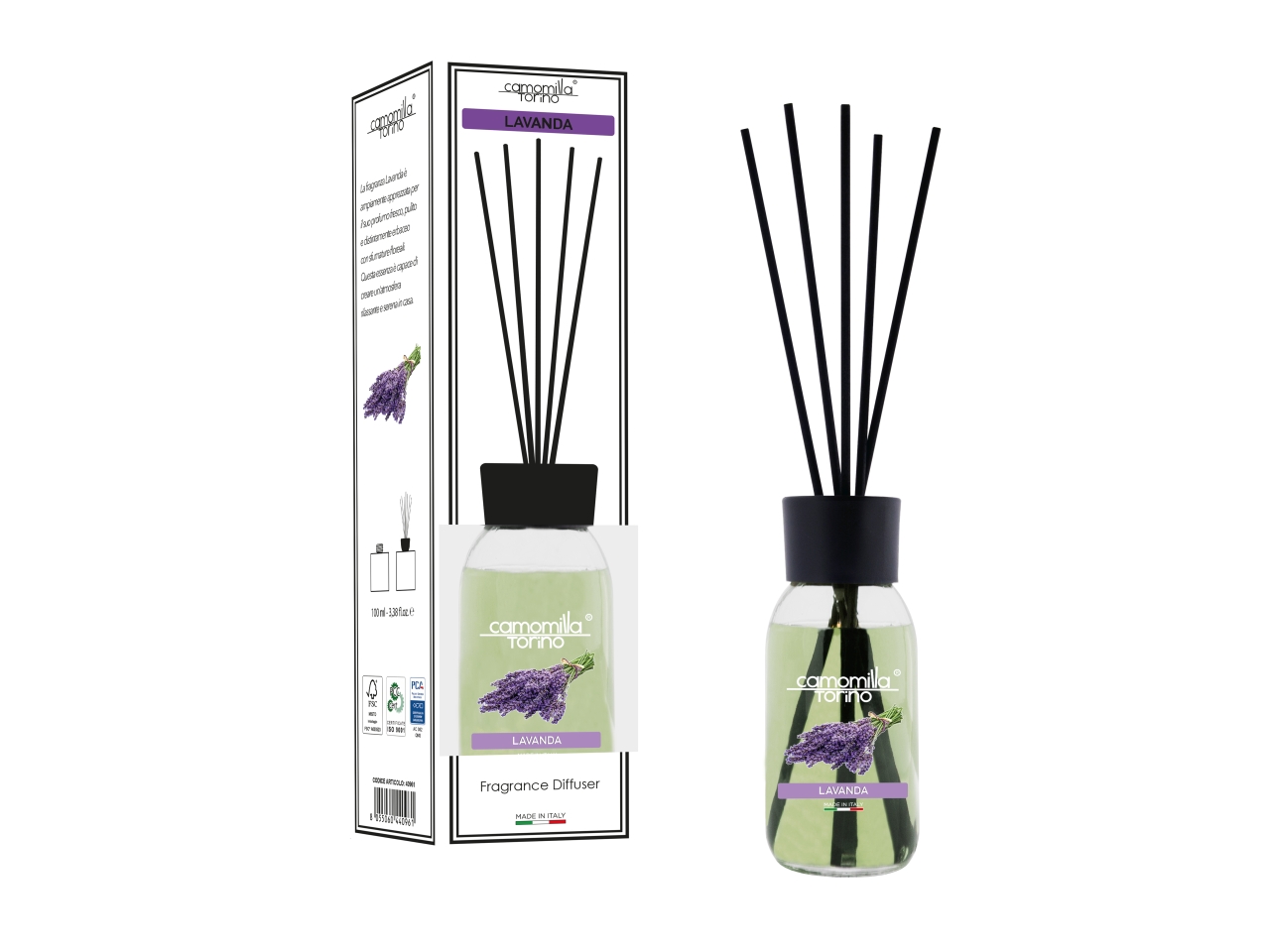 LINEA BIANCA DIFFUSORE 125ml LAVANDA W82421