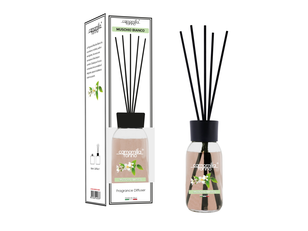 LINEA BIANCA DIFFUSORE 125ml MUSCHIO BIANCO W40602