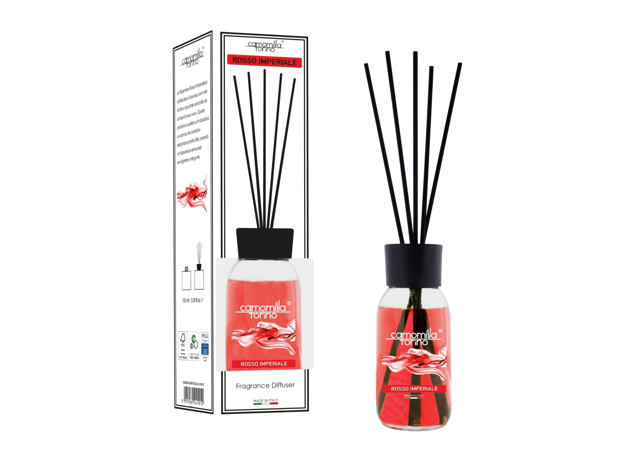 L. BIANCA DIFFUSORE 125ml ROSSO IMPERIALE W40619