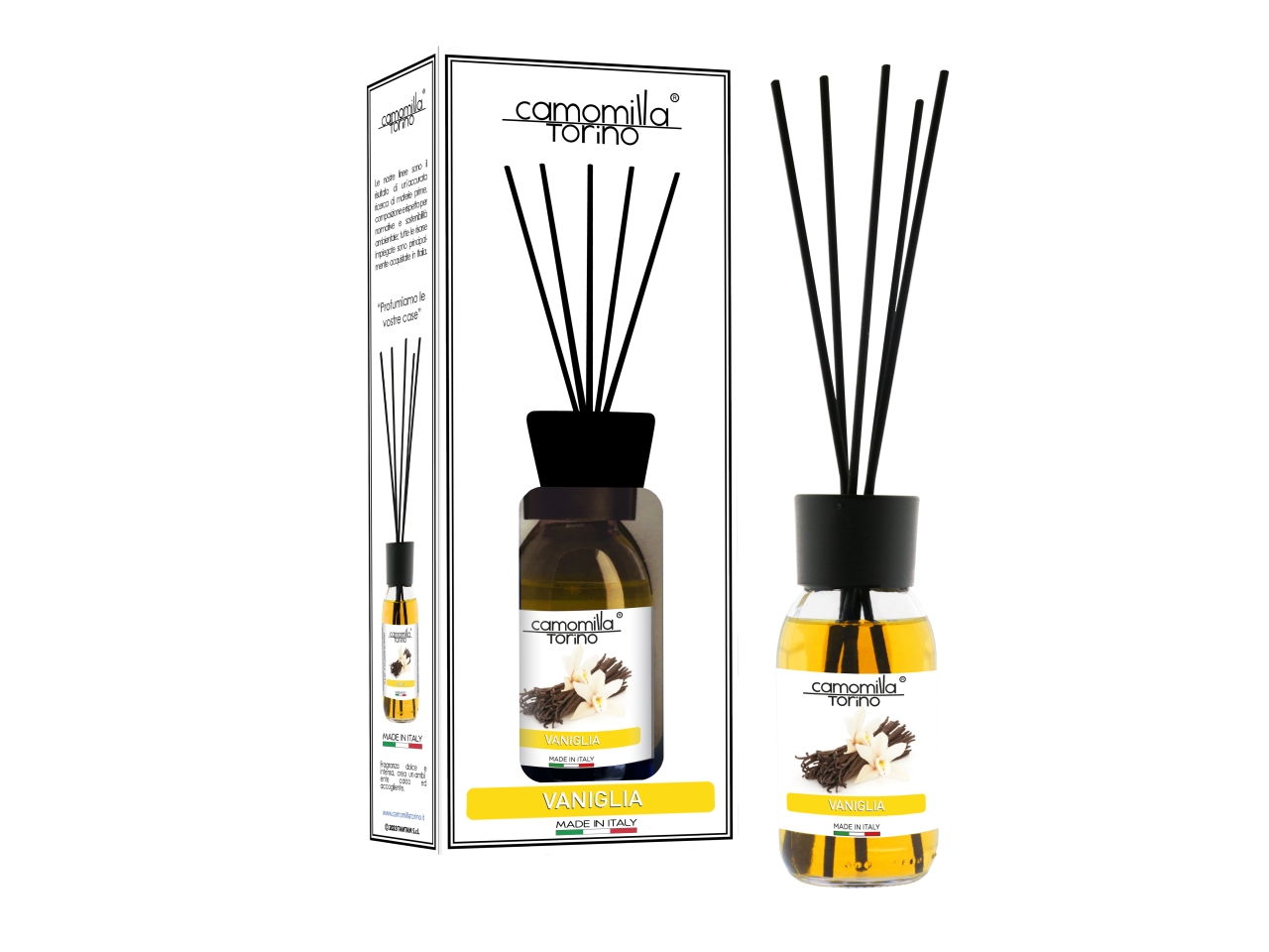 LINEA BIANCA DIFFUSORE 125ml VANIGLIA W40626