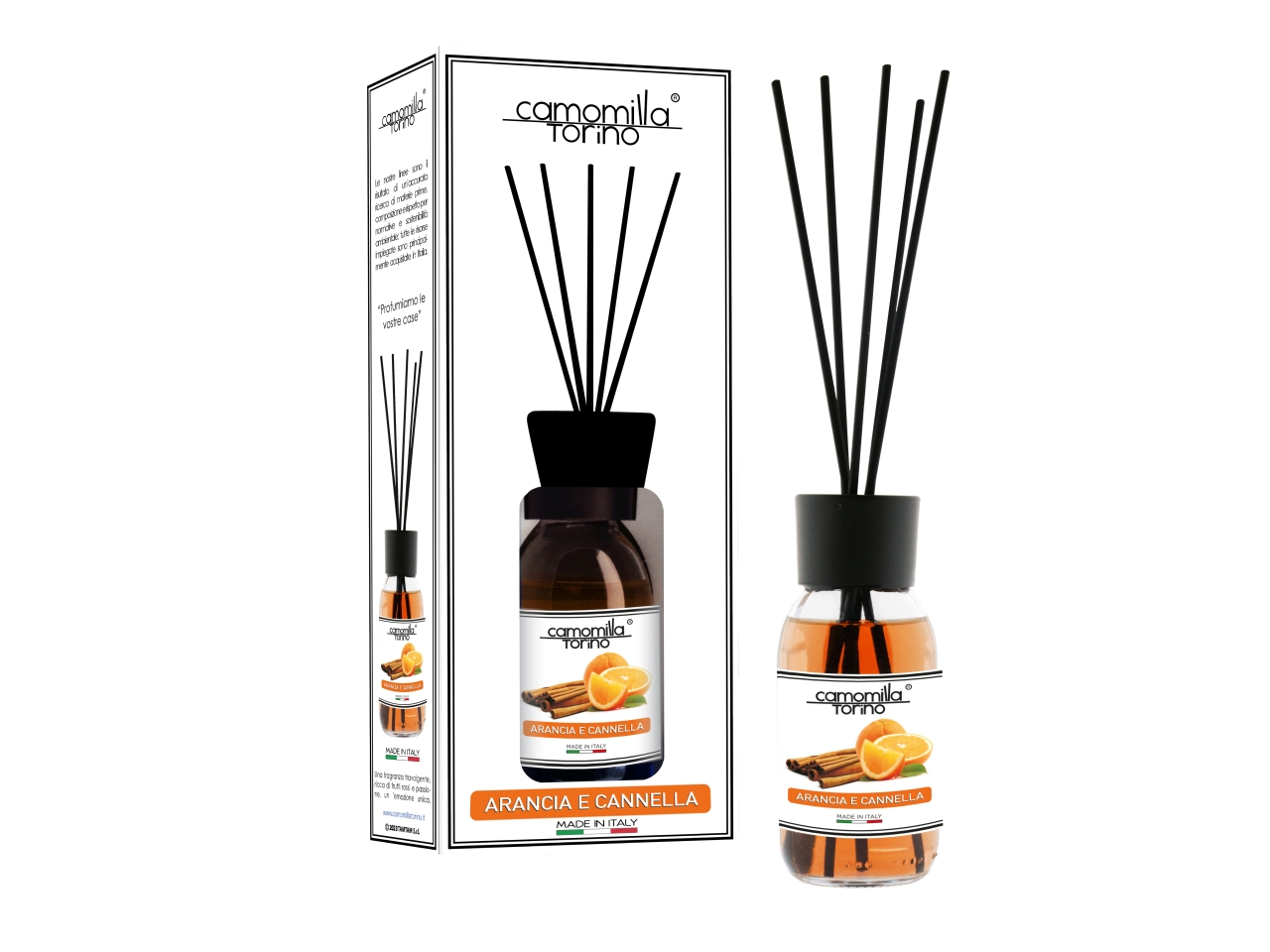 L. BIANCA DIFFUSORE 125ml ARANCIA/CANNELLA W82247