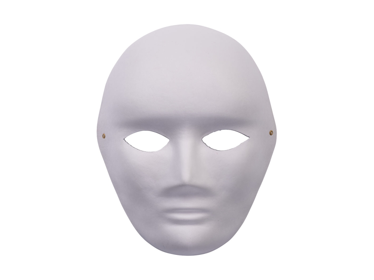 MASCHERA VISO GRANDE BIANCA DA DIPINGERE 00029