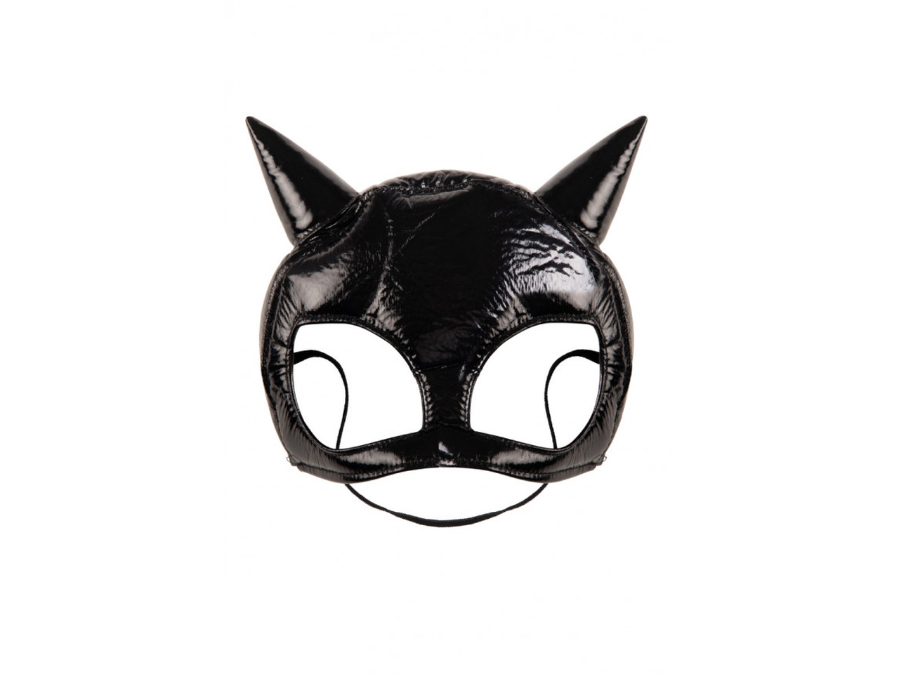 MASCHERA DONNA GATTO IN TESSUTO PLASTICATO 00568