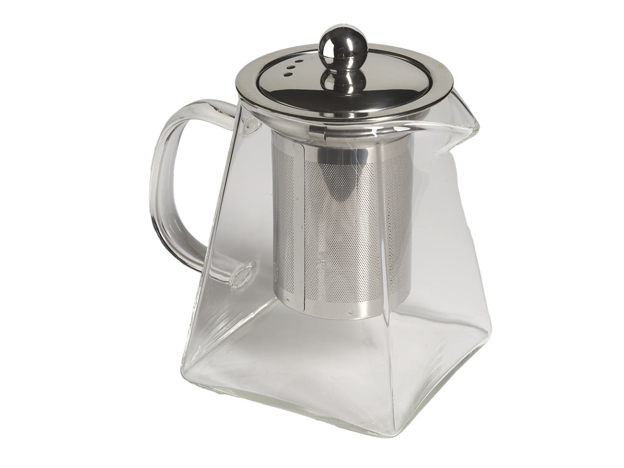 TEIERA VETRO C/FILTRO 550ML TRASPARENTE TB1949