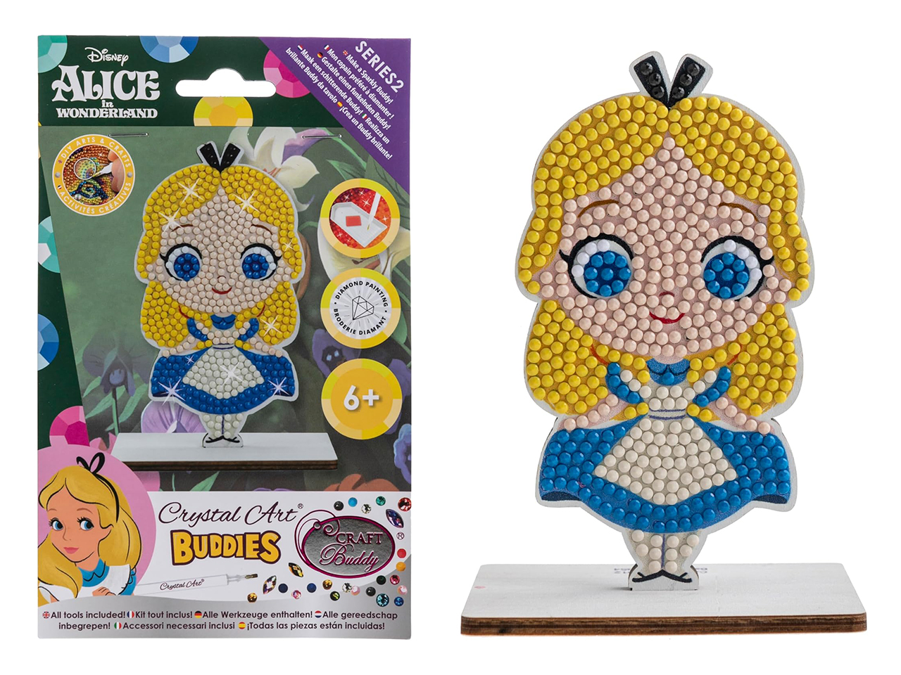 ALICE, CRYSTAL ART BUDDY CAFGR-DNY012 ALICE, CRYSTAL ART BUDDY CAFGR-DNY012