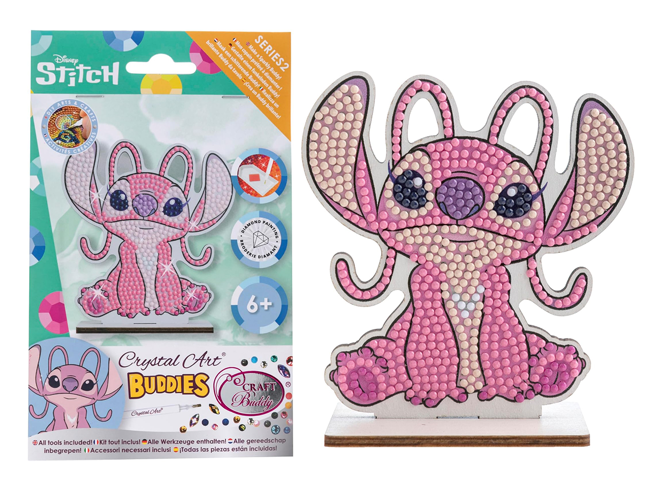 ANGEL, CRYSTAL ART BUDDY CAFGR-DNY019 ANGEL, CRYSTAL ART BUDDY CAFGR-DNY019