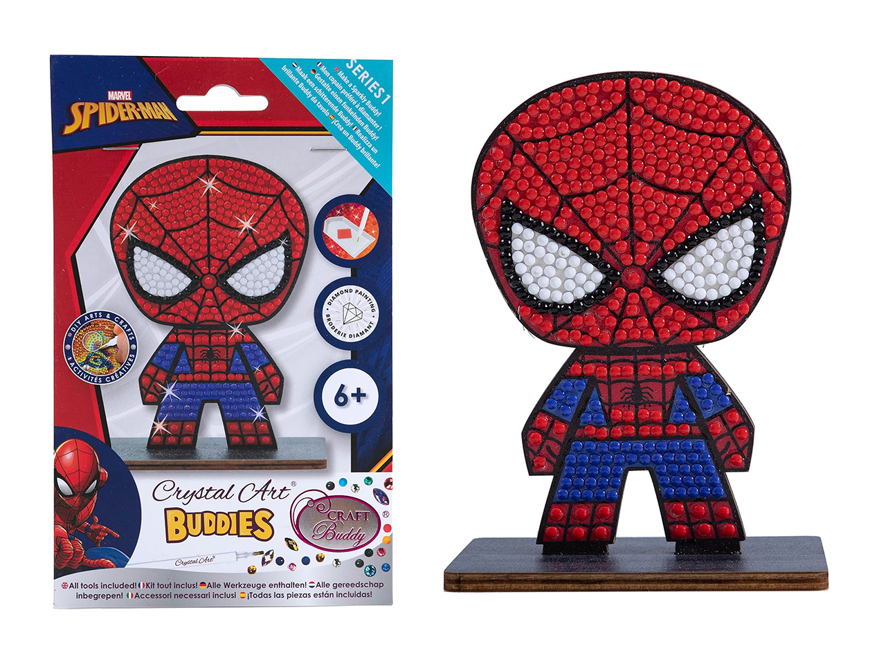 SPIDERMAN, CRYSTAL ART BUDDY CAFGR-MCU001
